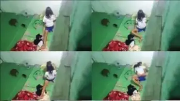 Mengintip Pasangan Mesum Ngeseks Kontrakan Sepi