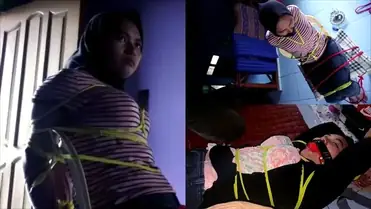 Ukhti Pasrah Diikat Hijab Gaya BDSM Viral